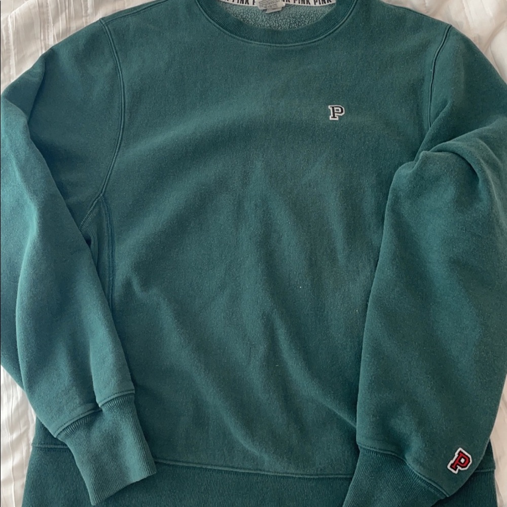 dark green PINK sweater